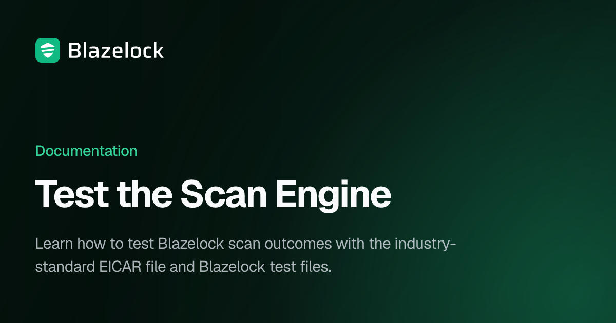 Se58 Scan Engine Guide to Testing the Scan Engine - Blazelock Docs